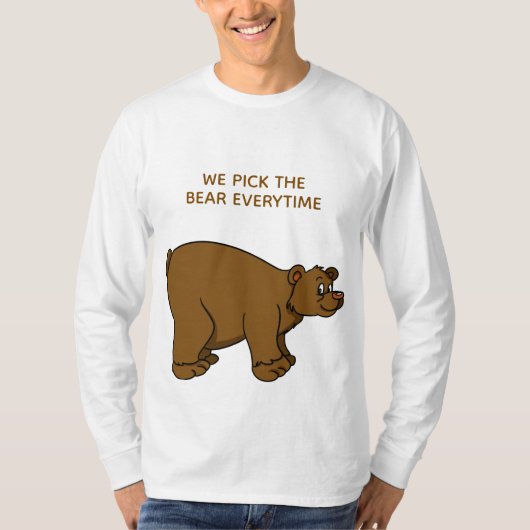 KIES DE BEER t-shirt (Voorkant)