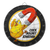 Kies de douanenaam Chick Magnet Dartbord (Voorkant)