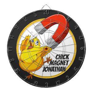 Kies de douanenaam Chick Magnet Dartbord