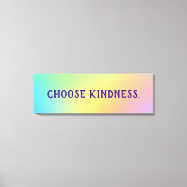 Kies de Gradiënt van de Regelboog van het Kleurpas Canvas Afdruk