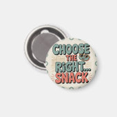 Kies de Juiste Snack Magneet (Voorkant / Achterkant)