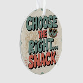 Kies de Juiste Snack Ornament (voorkant)