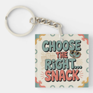 Kies de Juiste Snack Sleutelhanger