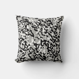 Kies de kleur "B/W Marble" Design Pillow 1 Kussen