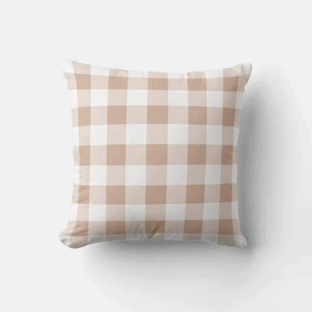 Kies de kleur, Gingham Pillow 2 (zie notities) Kussen (Voorkant)