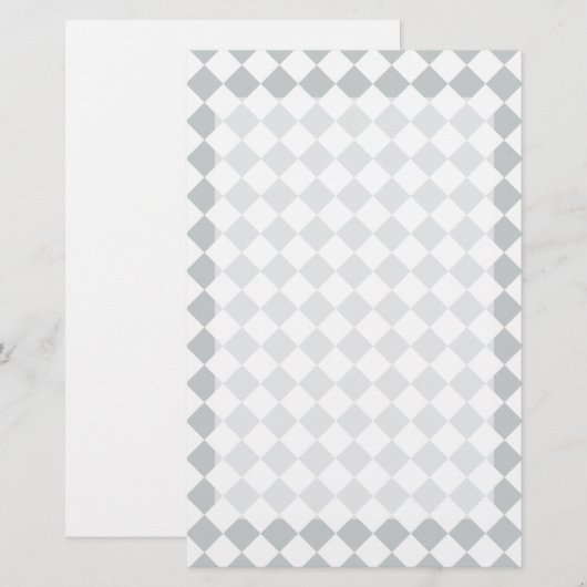 Kies de kleur van je controleurs Eenvoudig aanpass Briefpapier (Voorkant / Achterkant)