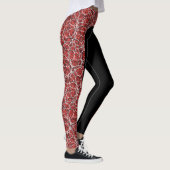 Kies de Leggings van het kleurcraquelure-effect (Rechts)