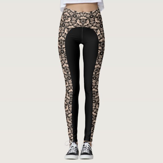Kies de Leggings van het Ontwerp van de Kleur "Reg (Voorkant)