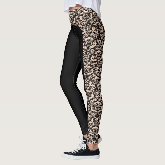 Kies de Leggings van het Ontwerp van de Kleur "Reg (Links)