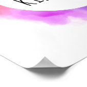 Kies de Rainboogwolken van het Citaat van de Kindn Poster (Hoek)