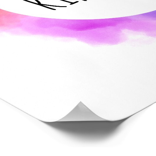 Kies de Rainboogwolken van het Citaat van de Kindn Poster (Hoek)