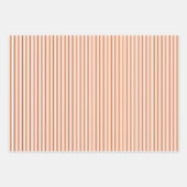 Kies Drie Kleuren in strips verpakte assortiment Inpakpapier Vel (Voorkant 3)