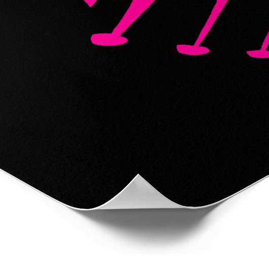 Kies Drum Two Print/Poster Poster (Hoek)