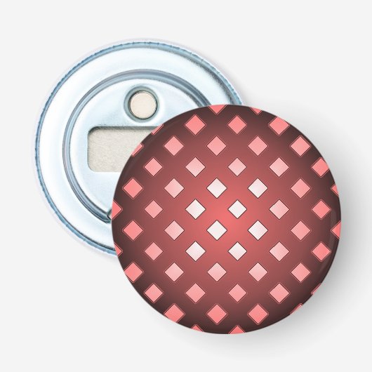 Kies een Abstracte zwarte kleurencontrole Button Flesopener (Voorkant)