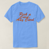 Kies een advertentie t-shirt (Design voorkant)