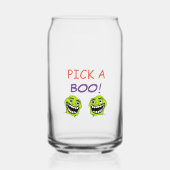 Kies een boe! blikvorm glas (Achterkant)