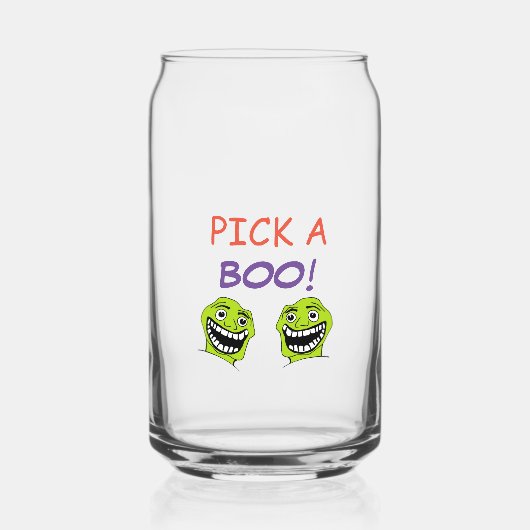 Kies een boe! blikvorm glas (Achterkant)