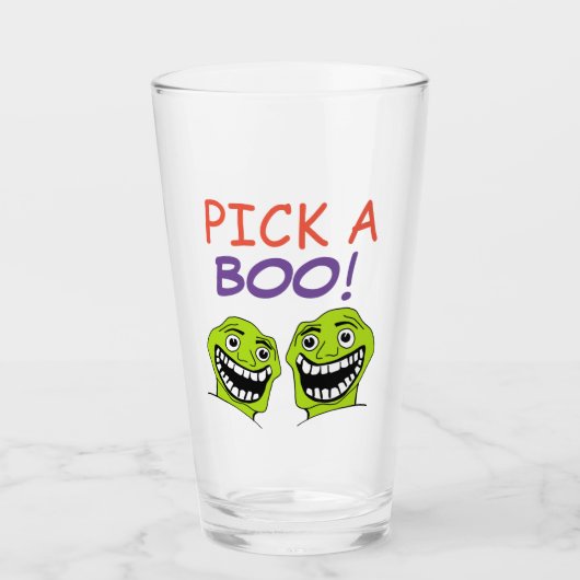 Kies een boe! glas (Voorkant)