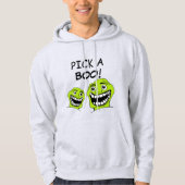 Kies een boe! hoodie (Voorkant)