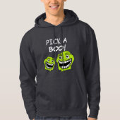 Kies een boe! hoodie (Voorkant)