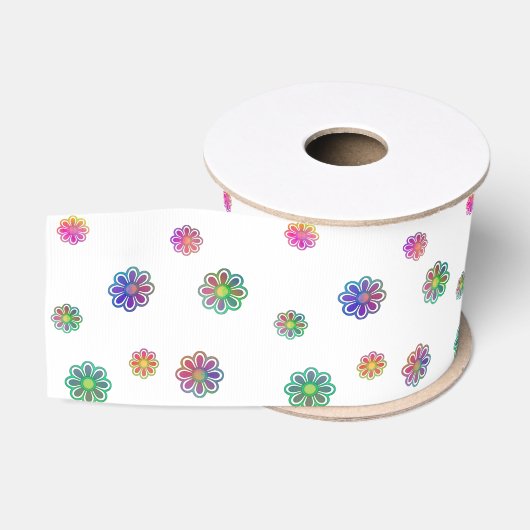 Kies een bosje bloemen grosgrain lint (Spoel)