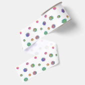 Kies een bosje bloemen grosgrain lint (Achterkant)