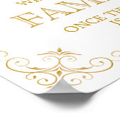 Kies een bruiloft voor zitplaatsen | Gatsby Art De Poster (Hoek)