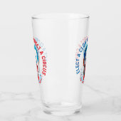 Kies een clown grappige anti Biden clown Pro troef Glas (Links)