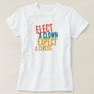 Kies een clown t-shirt