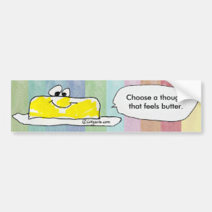 Kies een gedachte die de Bumpersticker van de Bote