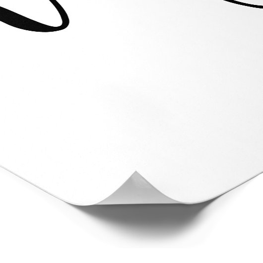 Kies een gelukkig Poster (Hoek)