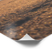 "Kies een gelukkig Poster" Poster (Hoek)