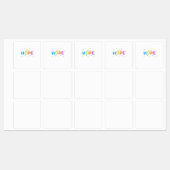 Kies een hoop labels (Vel)