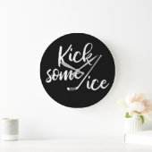 Kies een Ice Hockey Quote Grote Klok (Huis)