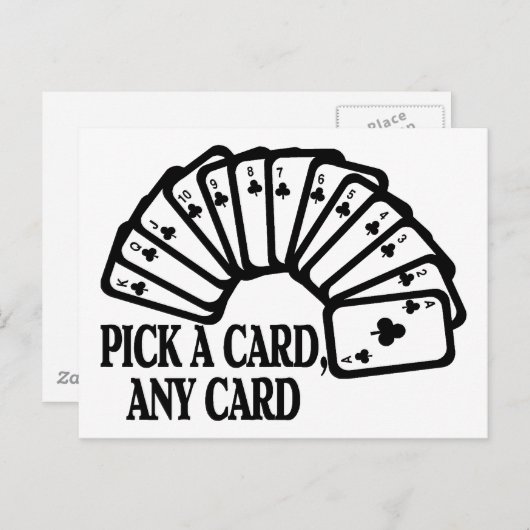 Kies een kaart (Voorkant / Achterkant)