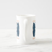 Kies een kant porselein kop (Achterkant)