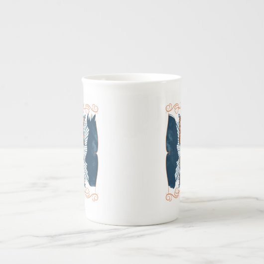 Kies een kant porselein kop (Voorkant)