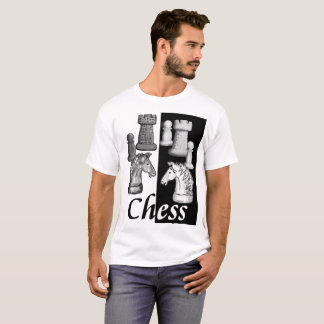 Kies een kant! Schachtt-shirt Wit T-shirt
