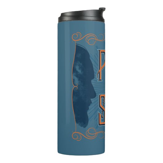 Kies een kant thermosbeker (Gedraaid links)