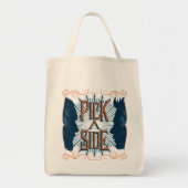 Kies een kant tote bag (Voorkant)