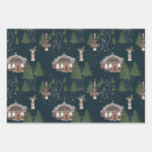 Kies een kerstboom inpakpapier vel (Voorkant 2)