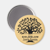 Kies een kleur Family Reunion Gift Souvenir Magneet (Voorkant / Achterkant)