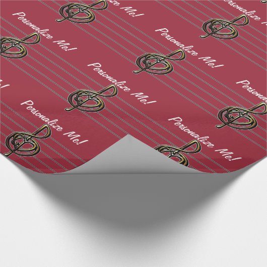 Kies een kleur in reliëfdruk Verdrievoudig Schoon Cadeaupapier (Hoek)