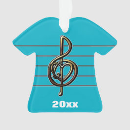 Kies een kleur in reliëfdruk Verdrievoudig Schoon  Ornament