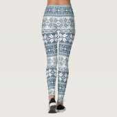 Kies een kleurenpatroon in de winter Fair Isle Leggings (Achterkant)