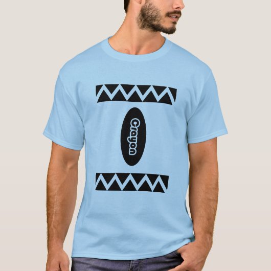 Kies een kleurkrijtje t-shirt (Voorkant)