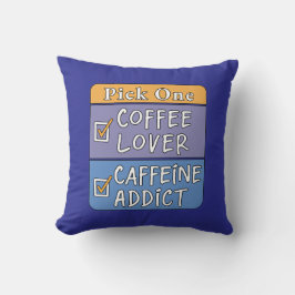 Kies één - koffie of cafeïne kussen