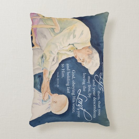 Kies een leven accent kussen (Voorkant(Verticaal))