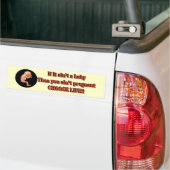 Kies een leven bumpersticker (Op Truck)