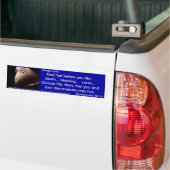 Kies een leven bumpersticker (Op Truck)